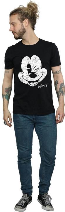 Produktbild Disney Mickey Mouse Distressed Face TShirt (XL)