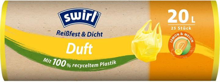 Swirl Duft-Müllbeutel (25 x, 20 l)