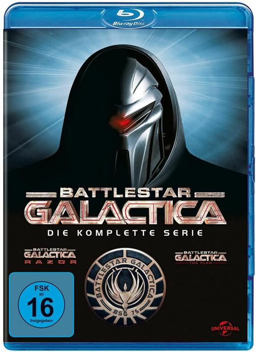 Actual product image Battlestar Galactica The complete series (Blu-ray, 2004, German, English)