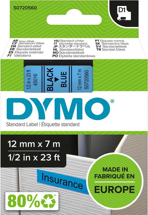 Produktbild Dymo S0720560 (1.20 cm, Blau)