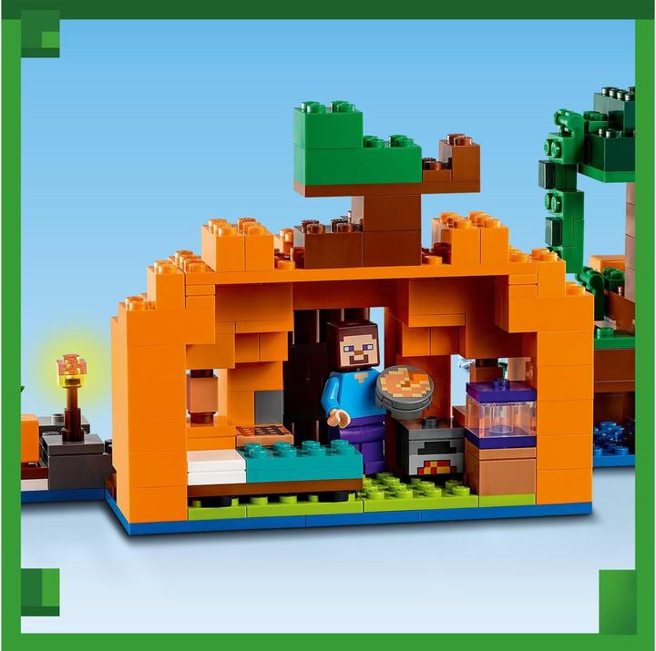 Actual product image LEGO The pumpkin farm (21248, LEGO Minecraft)