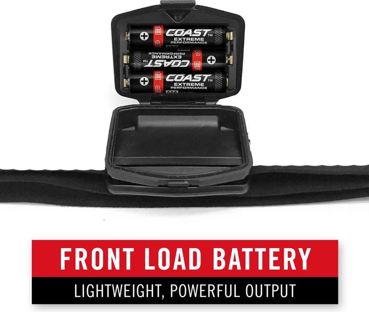 Actual product image Coast FL13 headlamp 255 lumen with red & white light (255 lm)