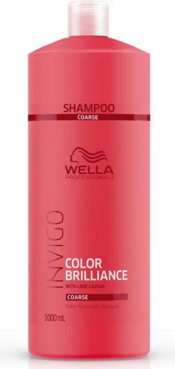 Actual product image Wella INVIGO Color Brilliance Shampoo Coarse (1000 ml, Liquid shampoo)