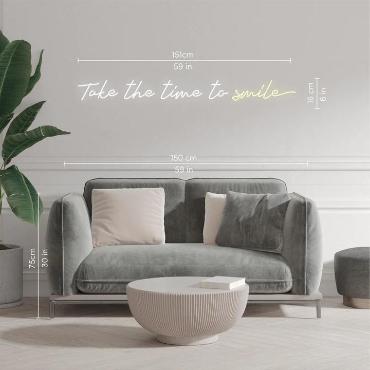 Image du produit YellowPop Smiley Take the time to smile (Prenez le temps de sourire)