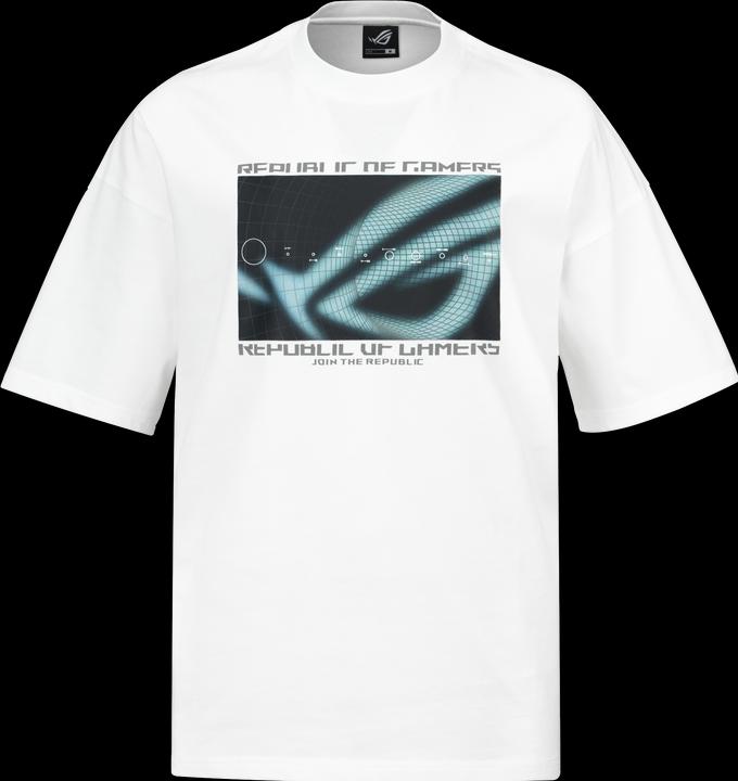 Produktbild ASUS ROG Cosmic Wave T-shirt CT1013 L WH WW (L)