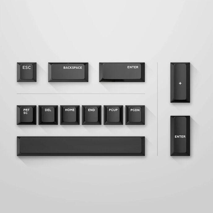 Actual product image Iqunix F97 Dark Side Wireless Gaming Keyboard, RGB - MX Red Switches (DE, Wireless)
