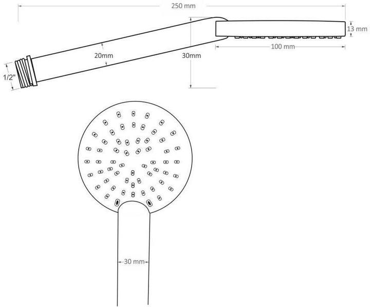 Actual product image aquaclic Prosecco (1 Beam types, 7.80 l/min)