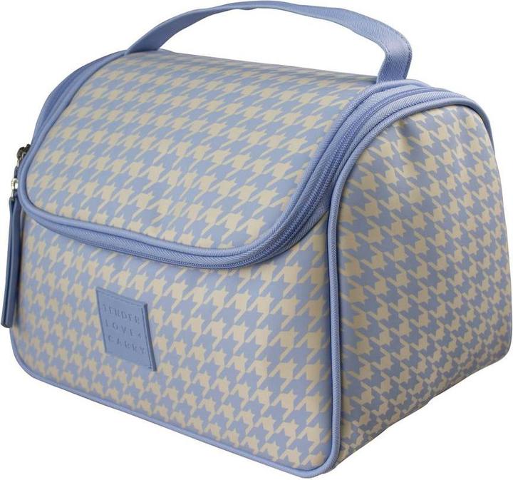 Produktbild Tender Love + Carry Blue Cream Houndstooth - Weekender
