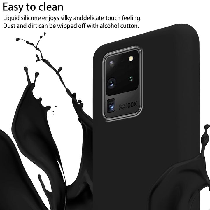 Actual product image Cadorabo TPU Cover Mobile Phone Chain Liquid (Samsung Galaxy S20 Ultra)