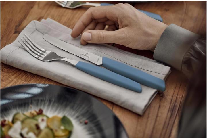 Produktbild Victorinox Besteck-Set Swiss Modern 12-teilig, Blau (12 Stück, Besteck Set)