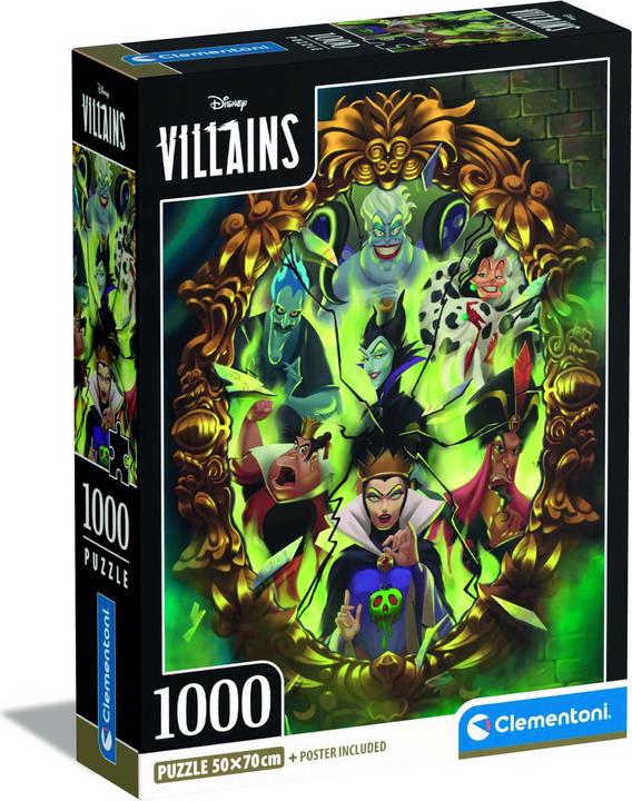 Clementoni Disney Villains (1000 Teile)