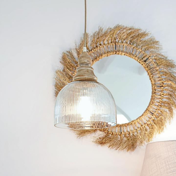 Image du produit Loberon Lampe à suspendre Lezáun claire (E27)