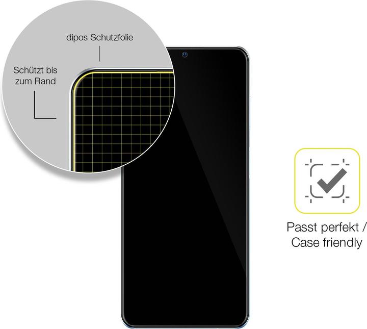 Immagine prodotto Dipos Pellicola Protettiva Full-Cover 3D (2 Pezzo/i, ZTE Blade A72)