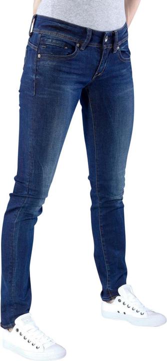 Actual product image G-Star Midge Saddle Mid Straight Jeans Neutro dk aged (W34/L34)