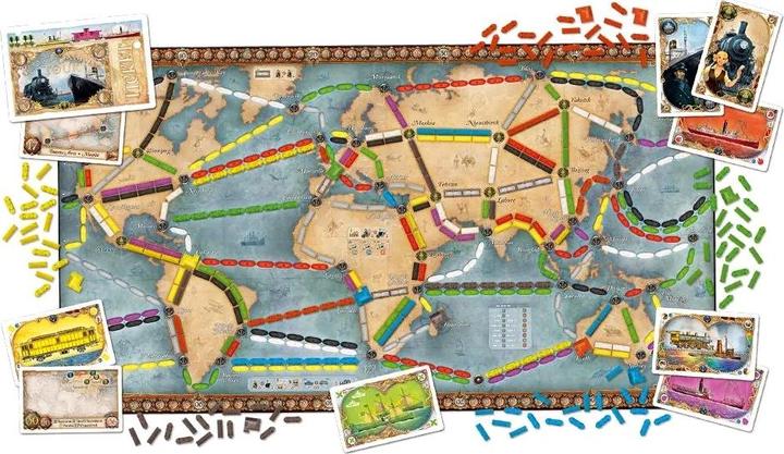 Immagine prodotto Asmodée Treno in treno Giro del mondo (Tedesco)