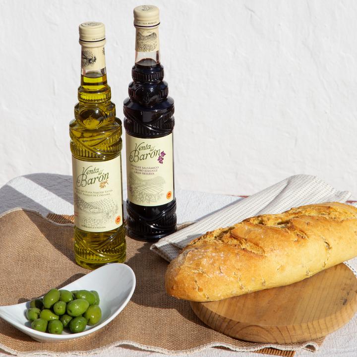 Image du produit Venta del Barón PX Vinaigre 500ML + Huile d'olive extra vierge 500ML (1000 ml)