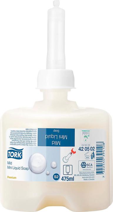 Image du produit Tork Mild Mini (Savon liquide, 475 ml)