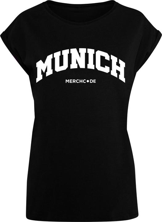 Merchcode Ladies Munich Wording - T-Shirt - 112749 (M)