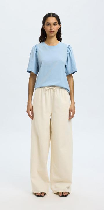 Image du produit Selected Femme Slfpenelope 2/4 Ruffle Tee Noos (L)