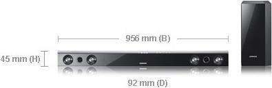 Immagine prodotto Samsung HW-C450 (300 W, 2.1 canali)