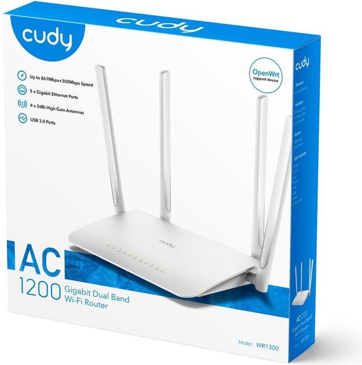 Actual product image Cudy WR1300