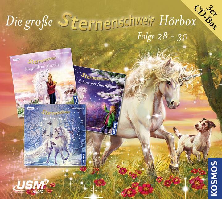 Produktbild Die grosse Sternenschweif Hörbox Folgen 28-30 (3 Audio CDs) (Linda Chapman, Deutsch)