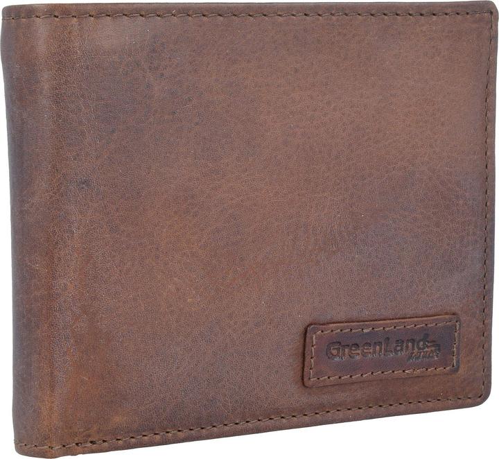 Actual product image Greenland Nature Soft & Safe wallet RFID leather 12 cm
