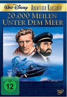 Produktbild 20.000 Meilen unter dem Meer (DVD, 1954, Englisch, Italienisch, Deutsch)