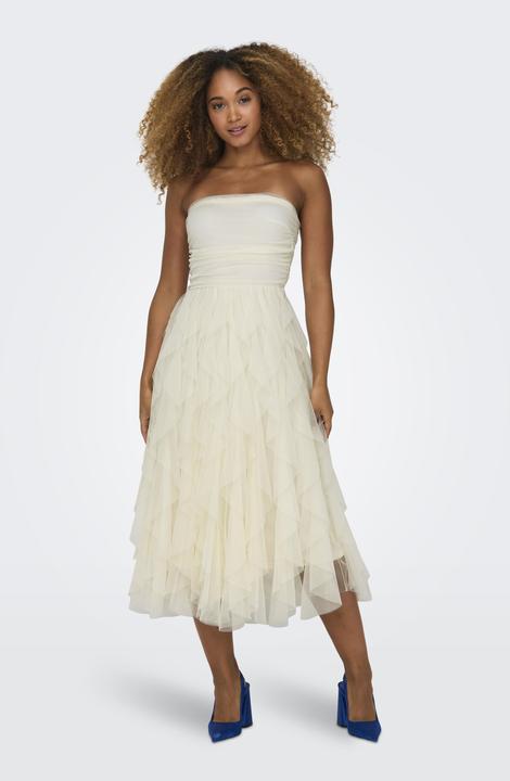 Produktbild Only Normal geschnitten Trägerlos Langes Kleid Kleid (XL)