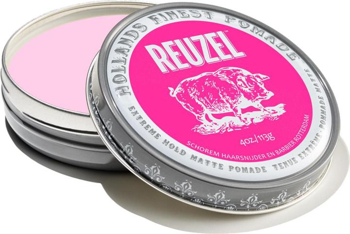 Produktbild Reuzel PINK Extreme Hold Matte Pomade (Haargel)