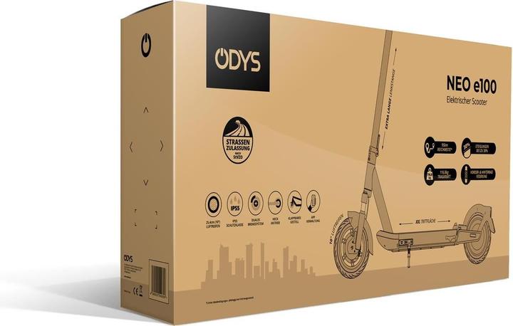 Image du produit Odys NEO e100 Trottinette électrique (20 km/h, 95 km, 500 W)