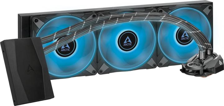Actual product image Arctic Liquid Freezer II-420 RGB Black with controller