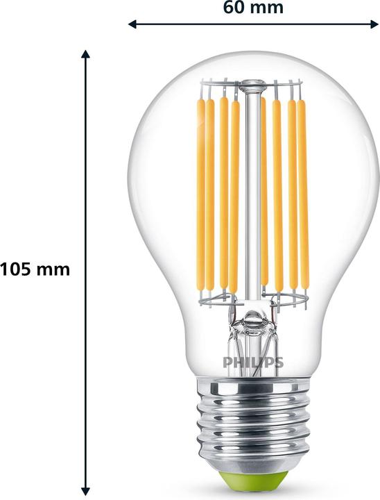 Image du produit Philips Lampe (E27, 4 W, 840 lm, 1 x, A)