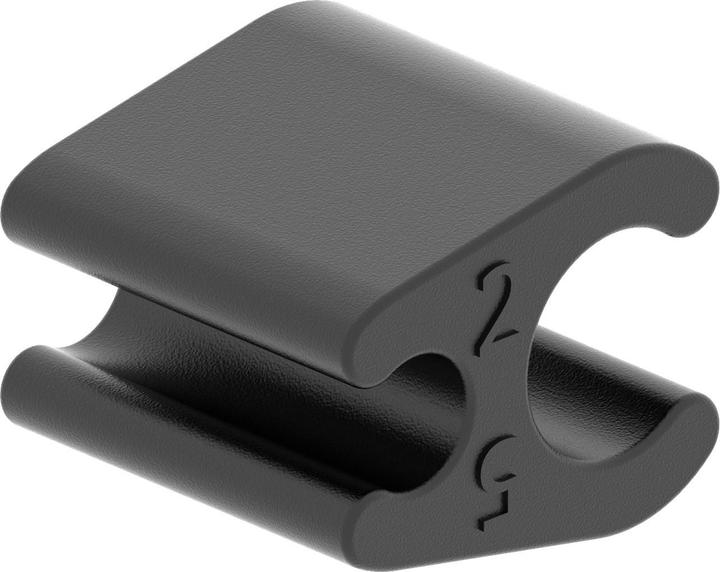 Actual product image No Name Cable fixing clip for 2.5 mm Di2 E-cable and 5 mm sheath Set of 10 pcs.