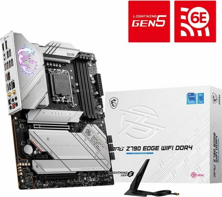 Image du produit MSI MPG Z790 EDGE WIFI DDR4 (LGA 1700, Intel Z790, ATX)