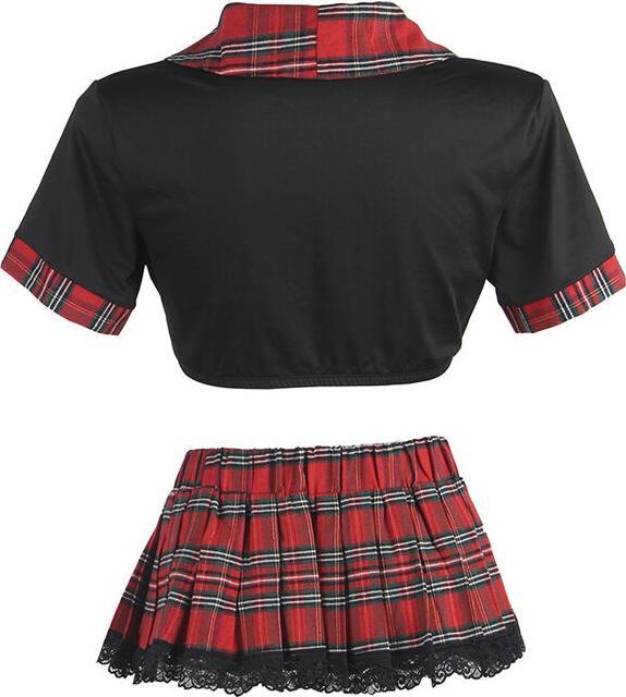 Actual product image Subblime Sexy Schoolgirl Costume With Top L/Xl (XL)