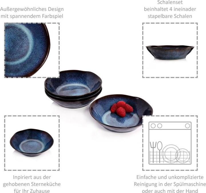 Produktbild Sänger Geschirr Suppenschalen Tokio (0.55 l, 4 x)