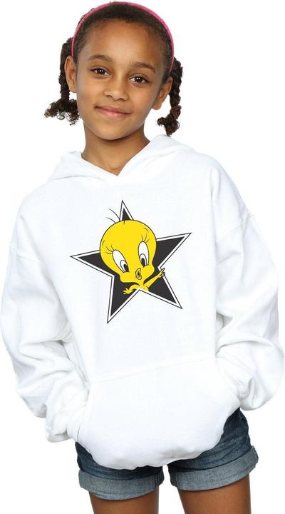 Produktbild Looney Tunes Tweety Pie Star Kapuzenpullover Mädchen (140, 146)