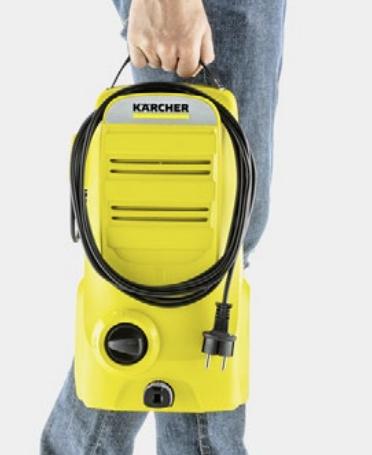 Immagine prodotto Kärcher K 2 Compact Idropulitrice per auto elettrica /h Nero, Giallo (Corrente elettrica)