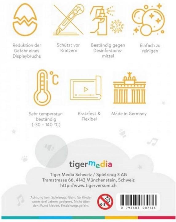 Produktbild Tigermedia Displayschutz für Tigerbox Touch (Deutsch)