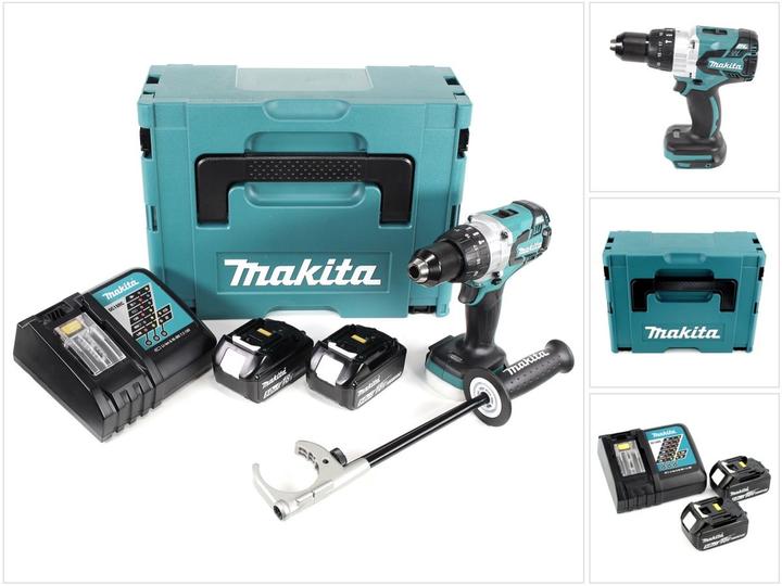 Makita DHP486RTJ (Oplaadbare batterij)