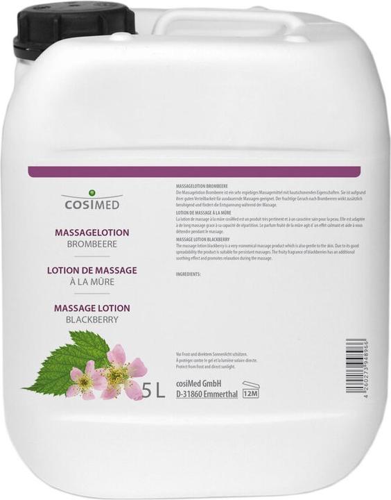 cosiMed Massagelotion Brombeere, 5.0000 l (5000 ml)