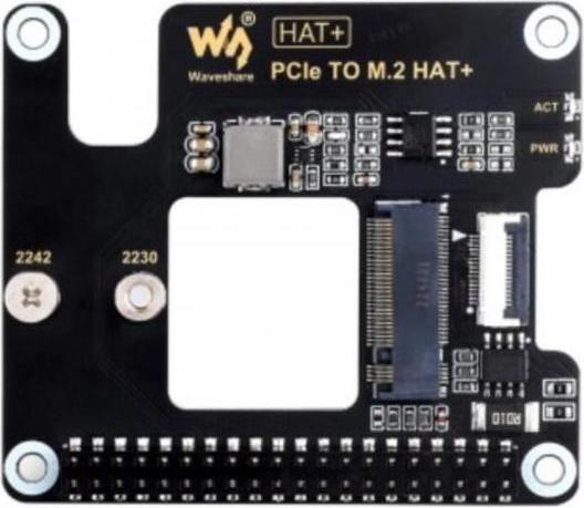 Produktbild Raspberry Pi EB120819 - PCIe zu M.2 Adapter für 5, unterstützt NVMe Protokoll M.2 Solid Sta