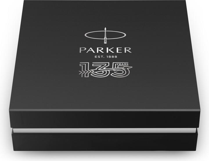 Actual product image Parker Pen PARKER fountain pen Duofold 135 special ed. black/gold nib 18k M gift box (Gold)