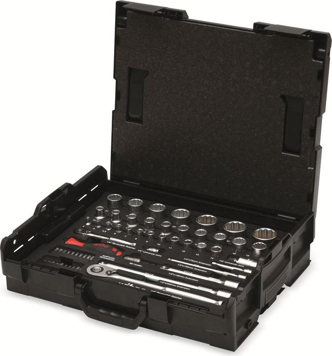 Immagine prodotto Wiha Set di chiavi a bussola e punte (1/4", 1/2")