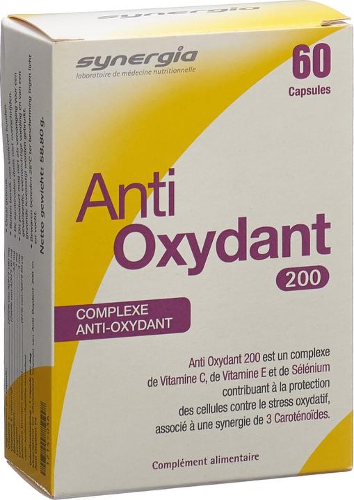 Actual product image Antioxydan ANTIOXYDANT 200, 60 capsules (60 Piece, Capsules, 102 g)