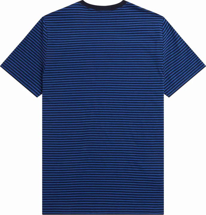 Actual product image Fred Perry Mens Fine Stripe Short-Sleeved T-Shirt (S)
