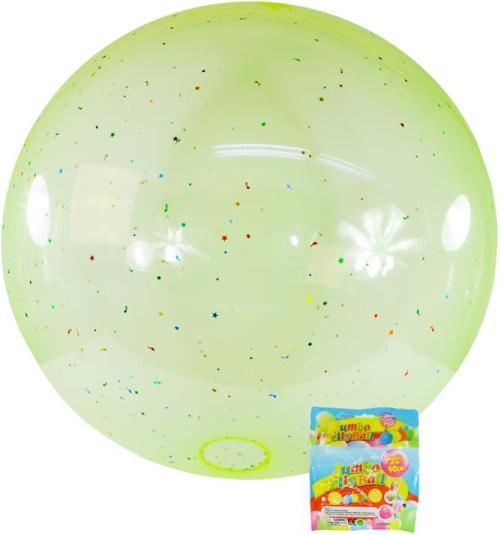 Produktbild Kögler Anti-Gravity Balloon, Blasenball, mit Aufblasröhrchen, Konfetti, 90cm