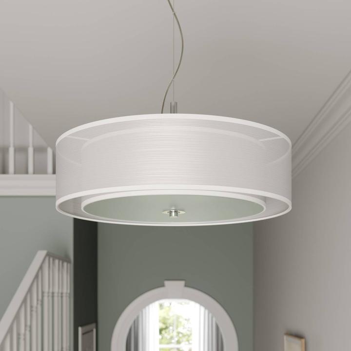 Actual product image Lindby Pikka LED pendant light Ø50 White (E27)