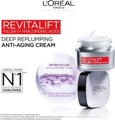 Produktbild L'Oréal Paris Revitalift Filler HA (50 ml, Tagescreme)